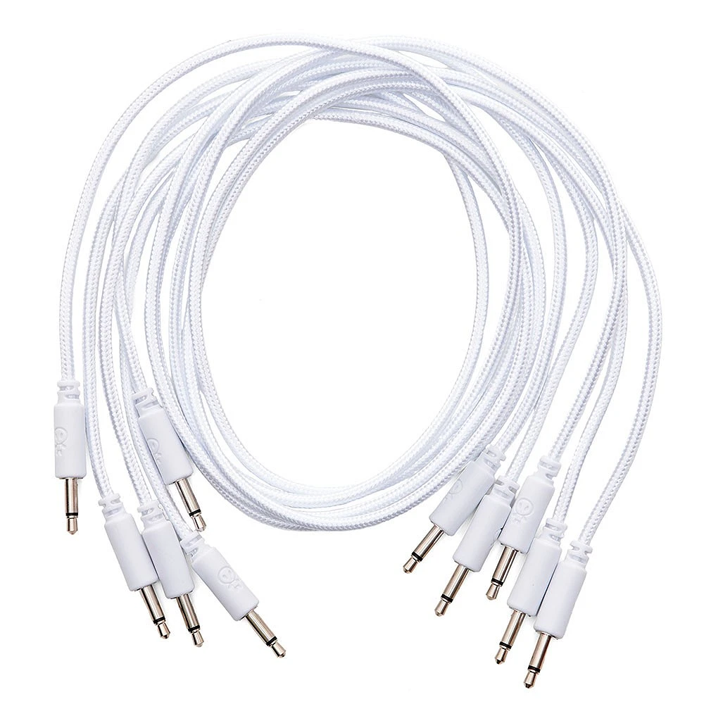 Erica Synths - Pack cables trenzados blancos 60 cm