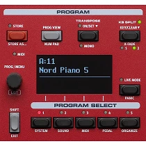 Nord Piano 5 88 Program Section
