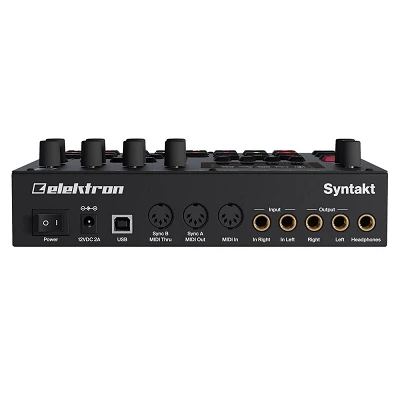 Elektron Syntakt Rear
