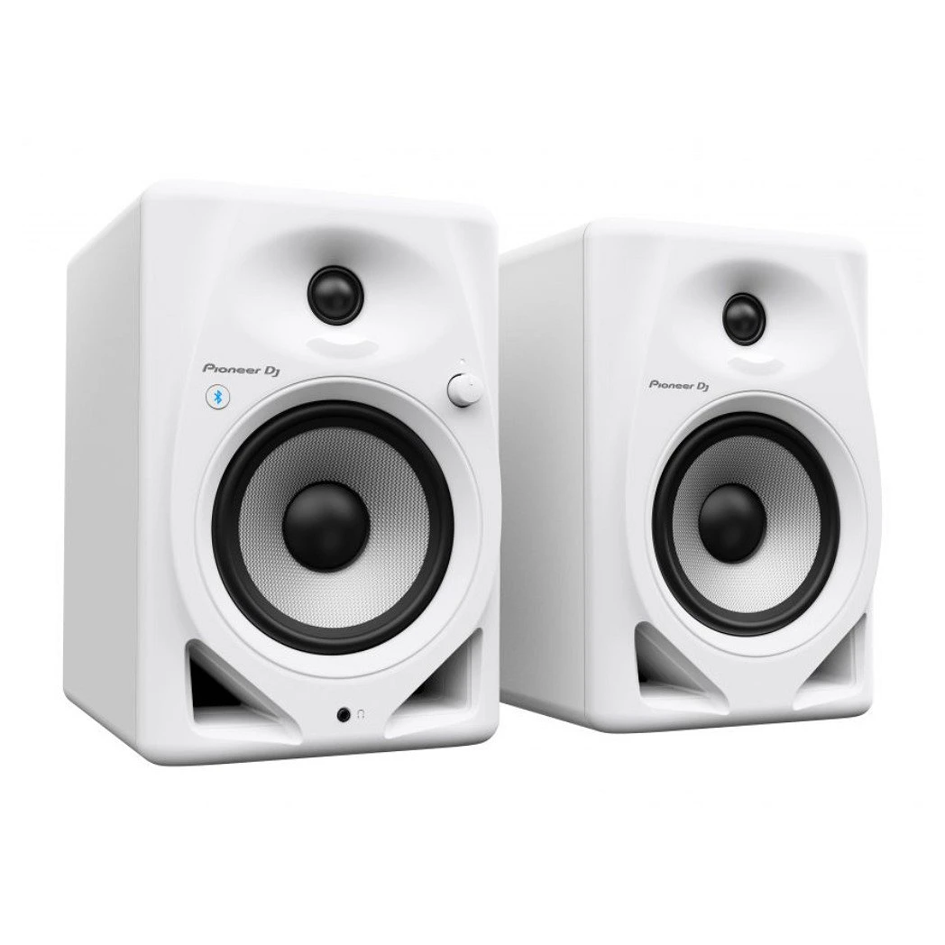 Pioneer DJ DM-50D BT White Angle