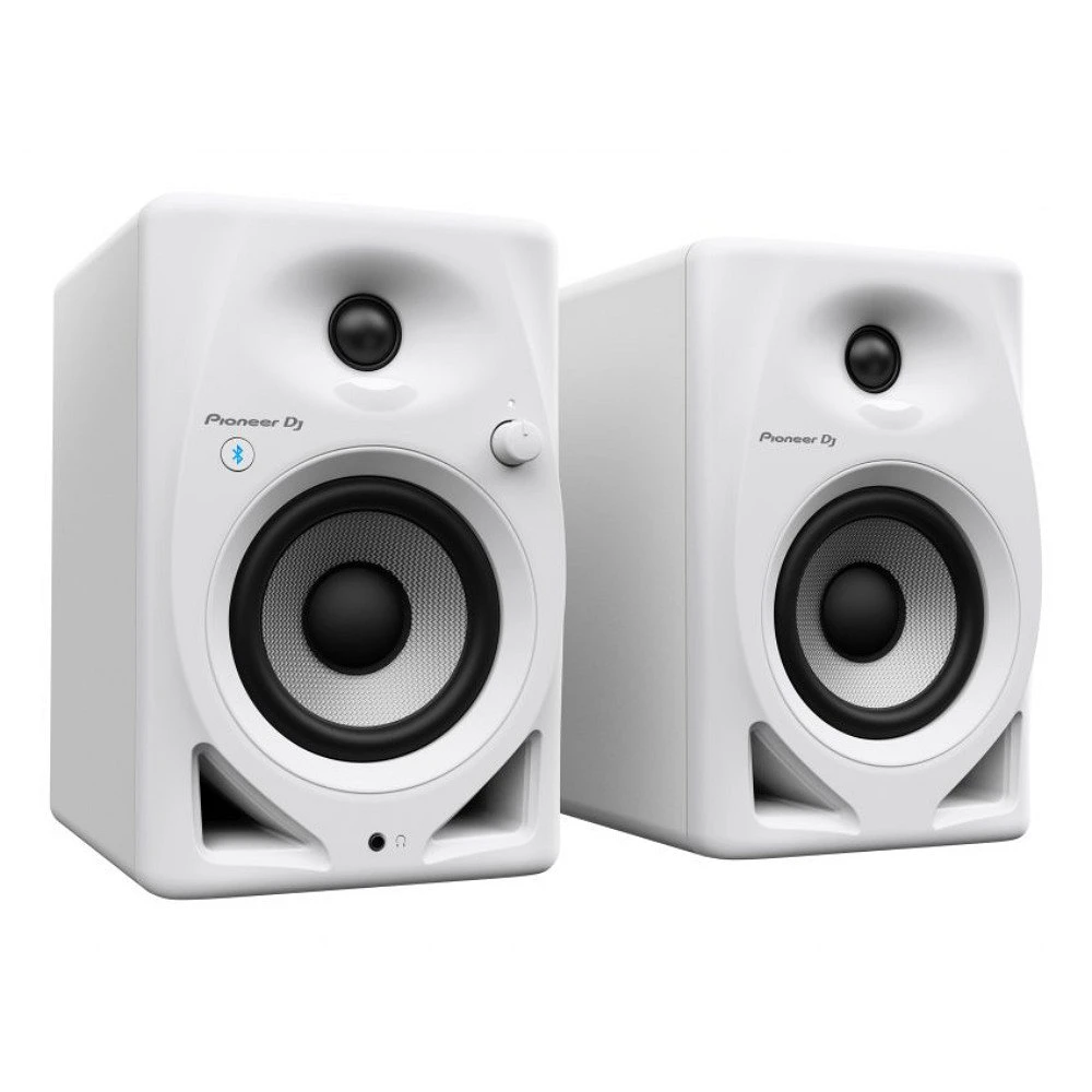 Pioneer DJ DM-40D BT White Angle Pioneer DJ DM-40D BT White Angle
