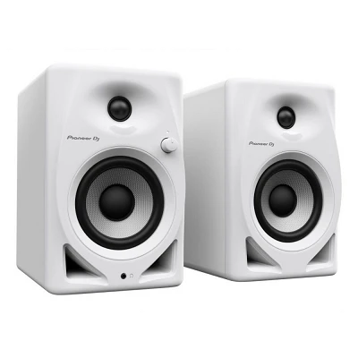 Pioneer DJ DM-40D White Angle