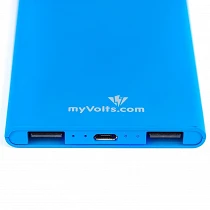 MyVolts MV-U6B Power Bank Top