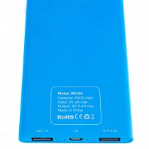 MyVolts MV-U6B Power Bank Rear