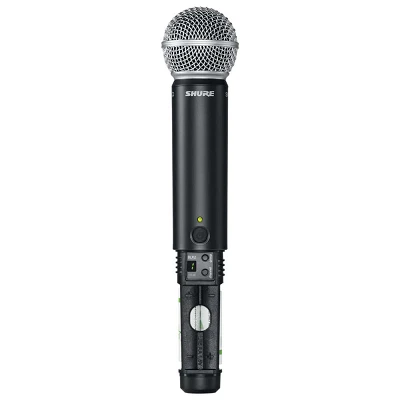 Shure BLX24E/SM58 H8E Micro Rear
