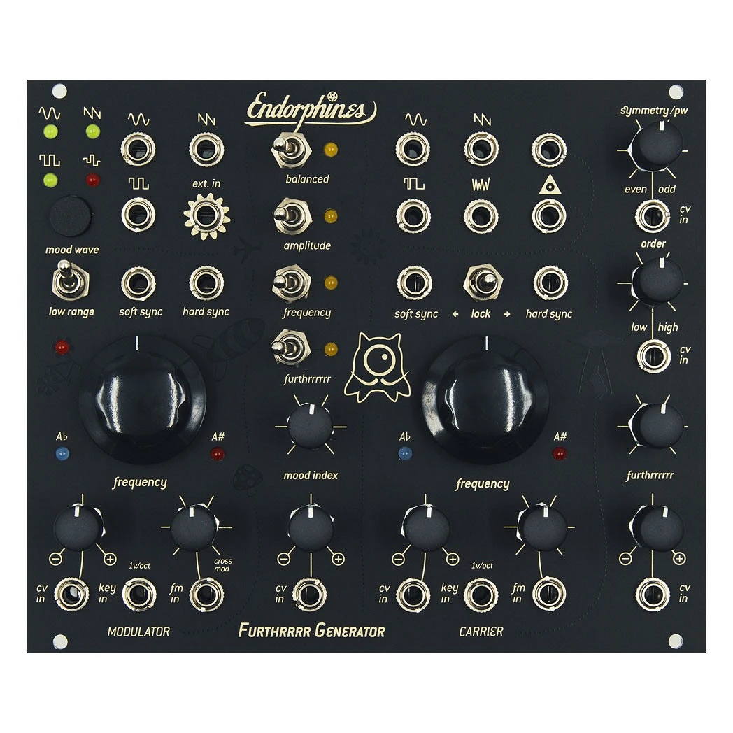 Endorphins Furthrrrr Generator Black Panel