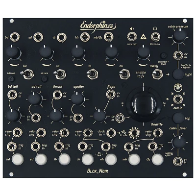 Endorphins BLCK_Noir Black Panel