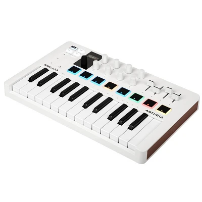 Arturia MiniLab 3 White Angle