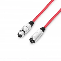 Adam Hall K3MMF0100 Set Rojo