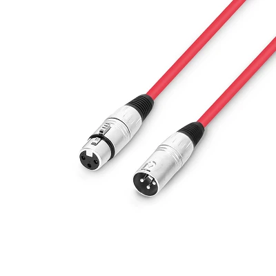 Adam Hall K3MMF0100 Set Rojo
