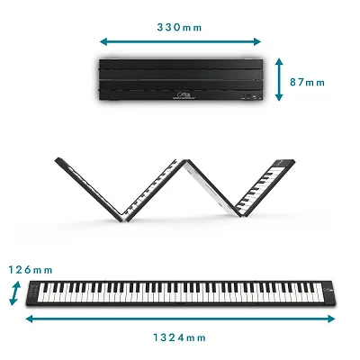 Carry-On Piano 88 Black Size