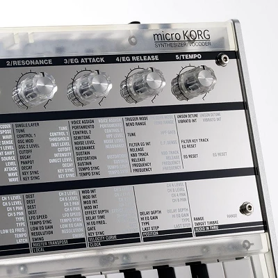 Korg microKORG Crystal Knobs