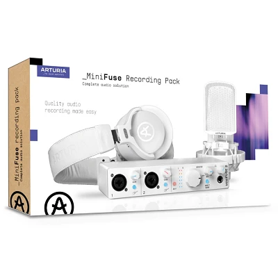 Arturia MiniFuse Recording Pack White Box
