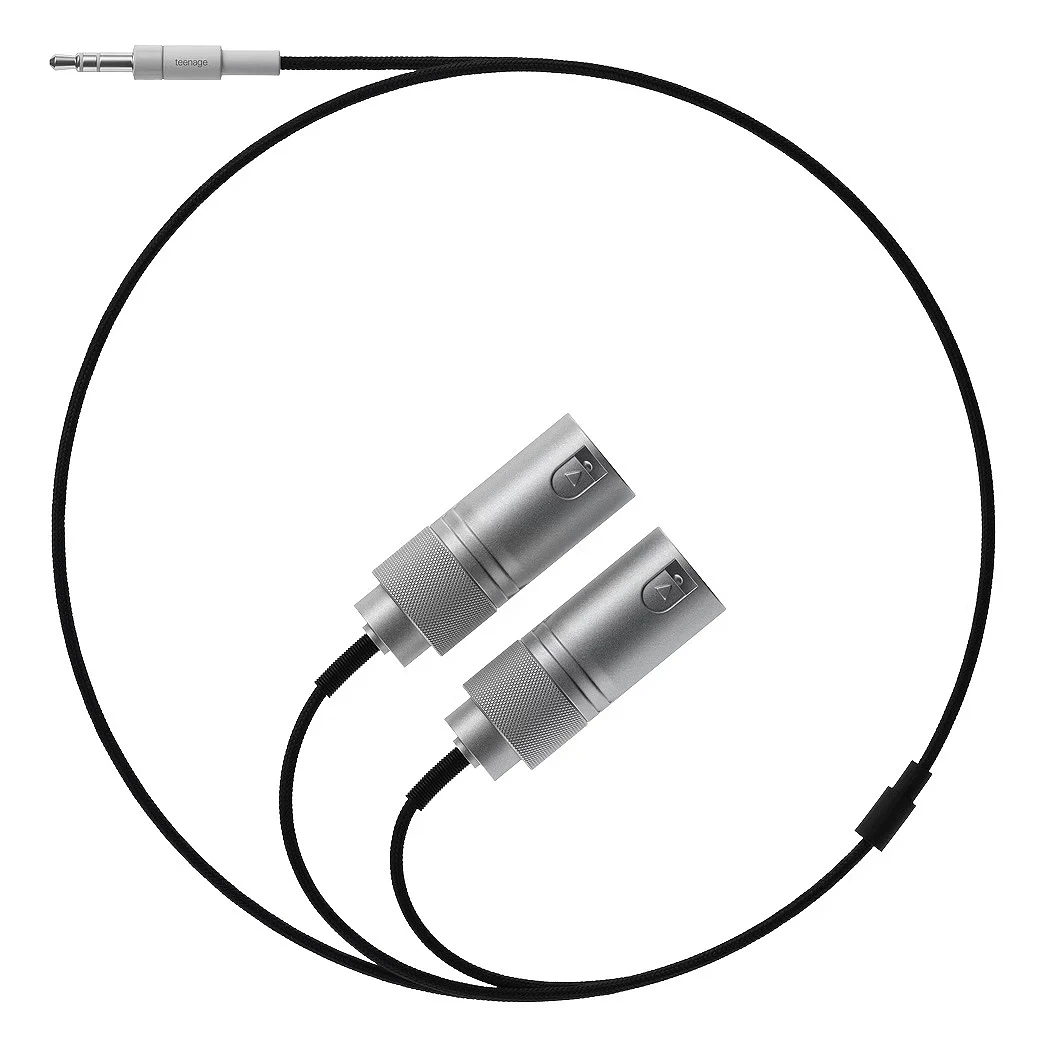 Teenage Engineering Field Textile Audio Cable 3.5 mm a 2 XLR