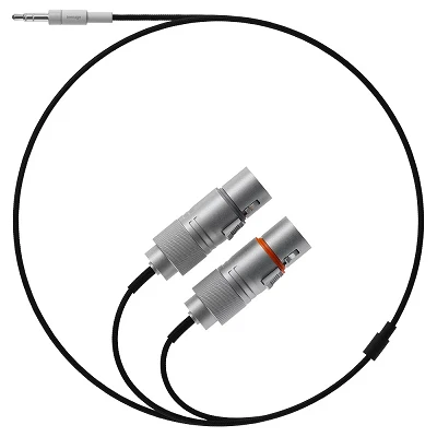Teenage Engineering Field Textile Audio Cable 3.5 mm a 2 XLR hembra