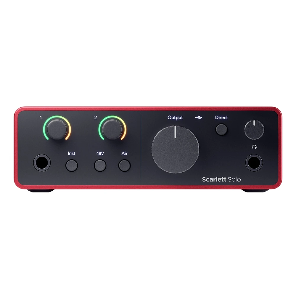 Focusrite Scarlett Solo 4th Gen Front