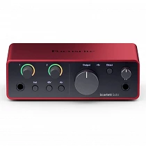 Focusrite Scarlett Solo 4th Gen Top
