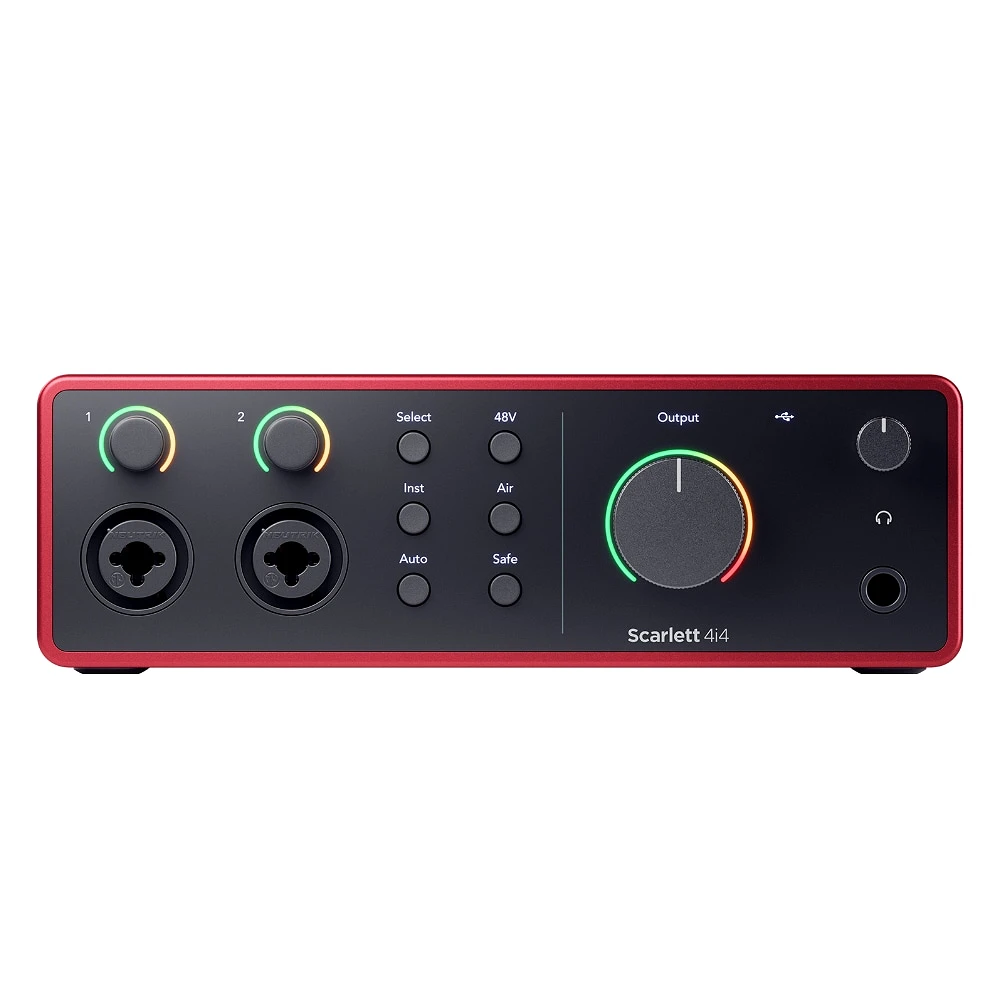 Focusrite Scarlett 4i4 4th Gen Front