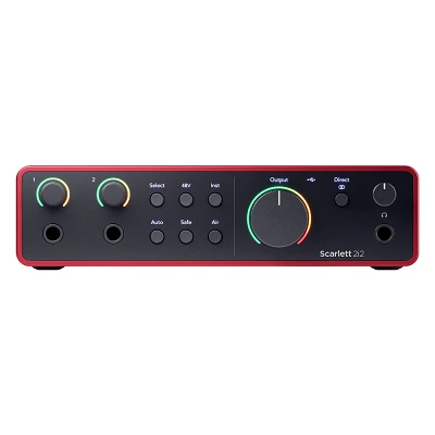 Focusrite Scarlett 2i2 Studio 4rd Gen