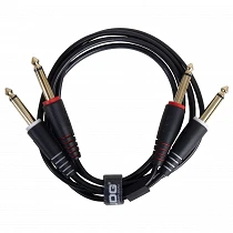 UDG Ultimate Audio Cable Set JACK - JACK Straight Black 1,5m U97002BL - 02
