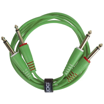 UDG Ultimate Audio Cable Set JACK - JACK Straight Green 1,5m U97002GR - 02