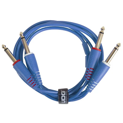 UDG Ultimate Audio Cable Set JACK - JACK Straight Light Blue 1,5m U97002LB - 02