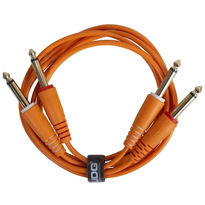 UDG Ultimate Audio Cable Set JACK - JACK Straight Orange 1,5m U97002OR - 02