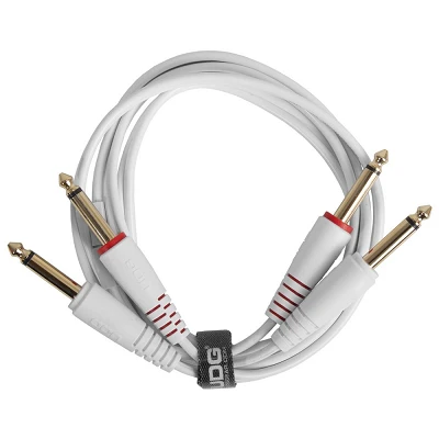 UDG Ultimate Audio Cable Set JACK - JACK Straight White 1,5m U97002WH - 02