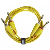 UDG Ultimate Audio Cable Set JACK - JACK Straight Yellow 1,5m U97002YL - 02