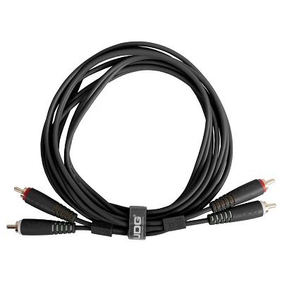 UDG Ultimate Audio Cable Set RCA - RCA Straight Black 3m U97003BL - 02