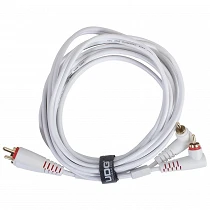 UDG Ultimate Audio Cable Set RCA Straight - RCA Angled White 3m U97005WH - 02