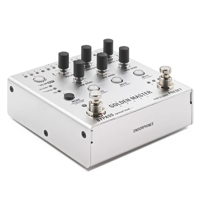 Endorphin.es Golden Master Pedal Angled