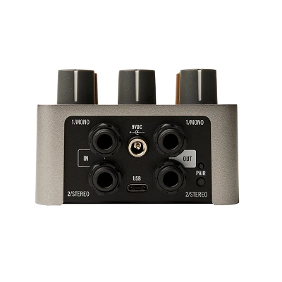 Universal Audio UAFX OX Stomp Dynamic Speaker Emulator Rear