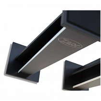 Zaor MIZA Stand V-Stand 42 Black - Pareja Top Angle