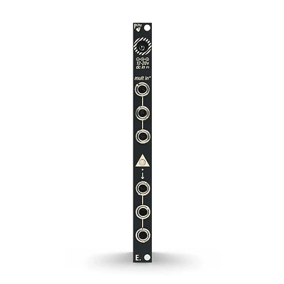 Endorphin.es 2HP Power Black Panel