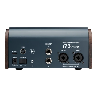 Heritage Audio i73 Pro 2 Rear