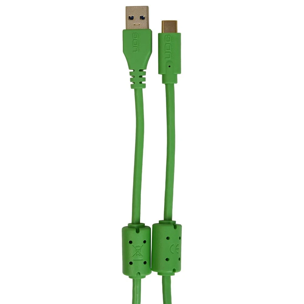 UDG Ultimate Audio Cable USB 3.0 C-A Green Straight 1,5m U98001GR