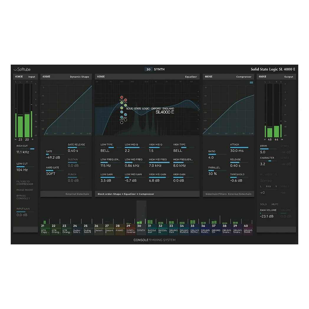 Softube Solid State Logic SL 4000 E