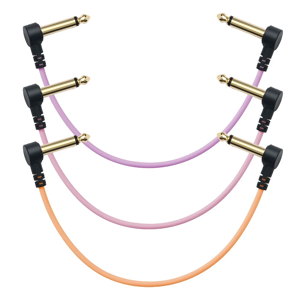 MyVolts CandyCords ACPPSM10 Pedal to Pedal cable 10 cm 3-pack MyVolts CandyCords ACPPSM10 Pedal to Pedal cable 10 cm 3-pack