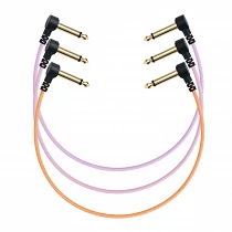 MyVolts Candycords ACPPSM18 pedal to pedal cable 18 cm 3-pack