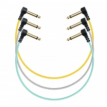 MyVolts Candycords ACPPSL18 pedal to pedal cable 18 cm 3-pack