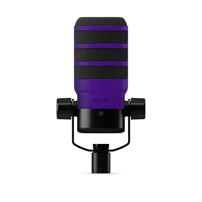 Rode WS14 Purple on PodMIc