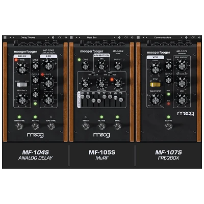 Moog MoogerFooger Software - Complete Bundle Vista 1