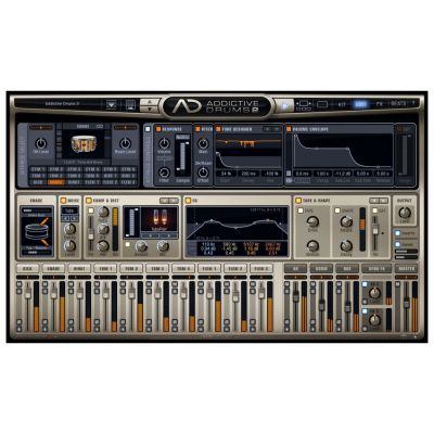 XLN Audio Addictive Drums 2: Custom XL Collection Screen Edit