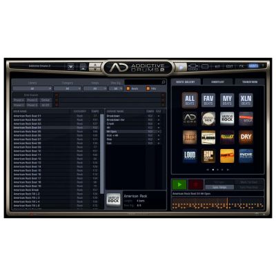 XLN Audio Addictive Drums 2: Custom XL Collection Screen Beats
