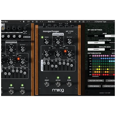 Moog MoogerFooger Software MF-105S MuRF Vista 2