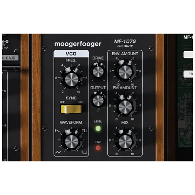 Moog MoogerFooger Software MF-107s Freqbox Vista 2
