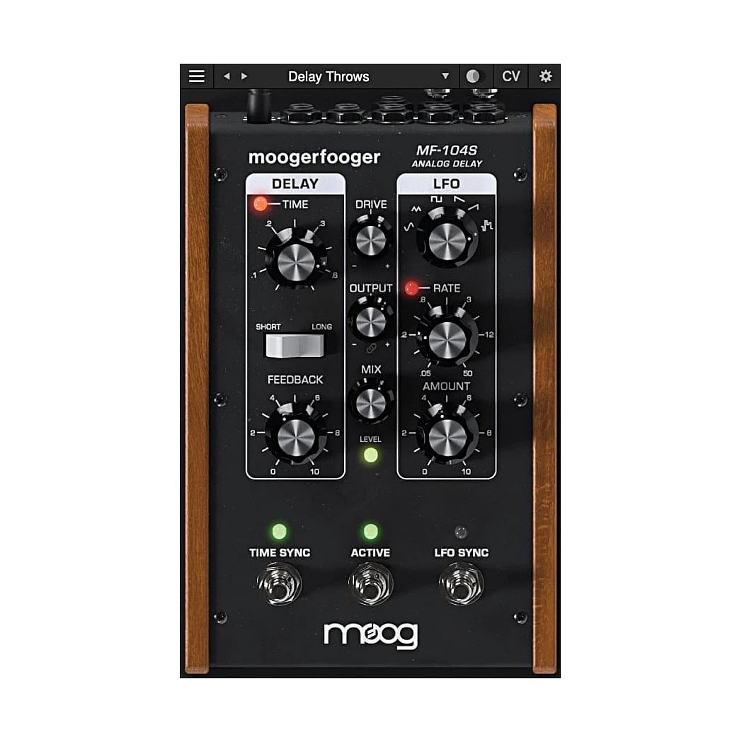 Moog MoogerFooger Software MF-104S Analog Delay