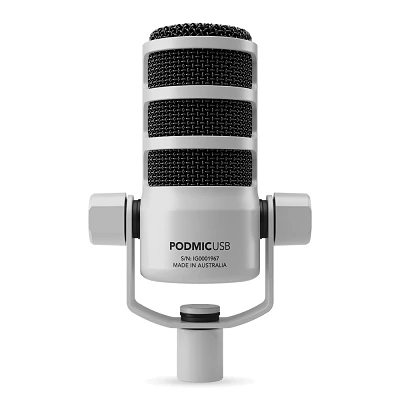 Rode PodMic USB White back