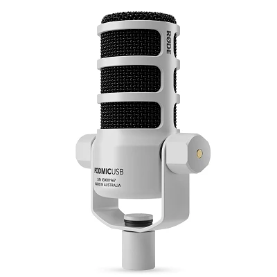 Rode PodMic USB White side
